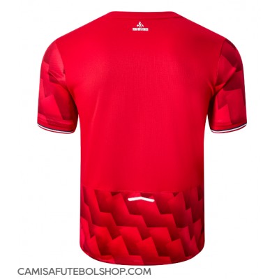 Camisa de time de futebol Lille OSC Replicas 1º Equipamento 2025-26 Manga Curta Camisa de time de futebol Lille OSC Replicas 1º Equipamento 2025-26 Manga Curta